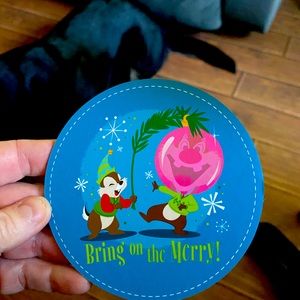 Disney 8 coaster Christmas set